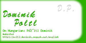 dominik poltl business card